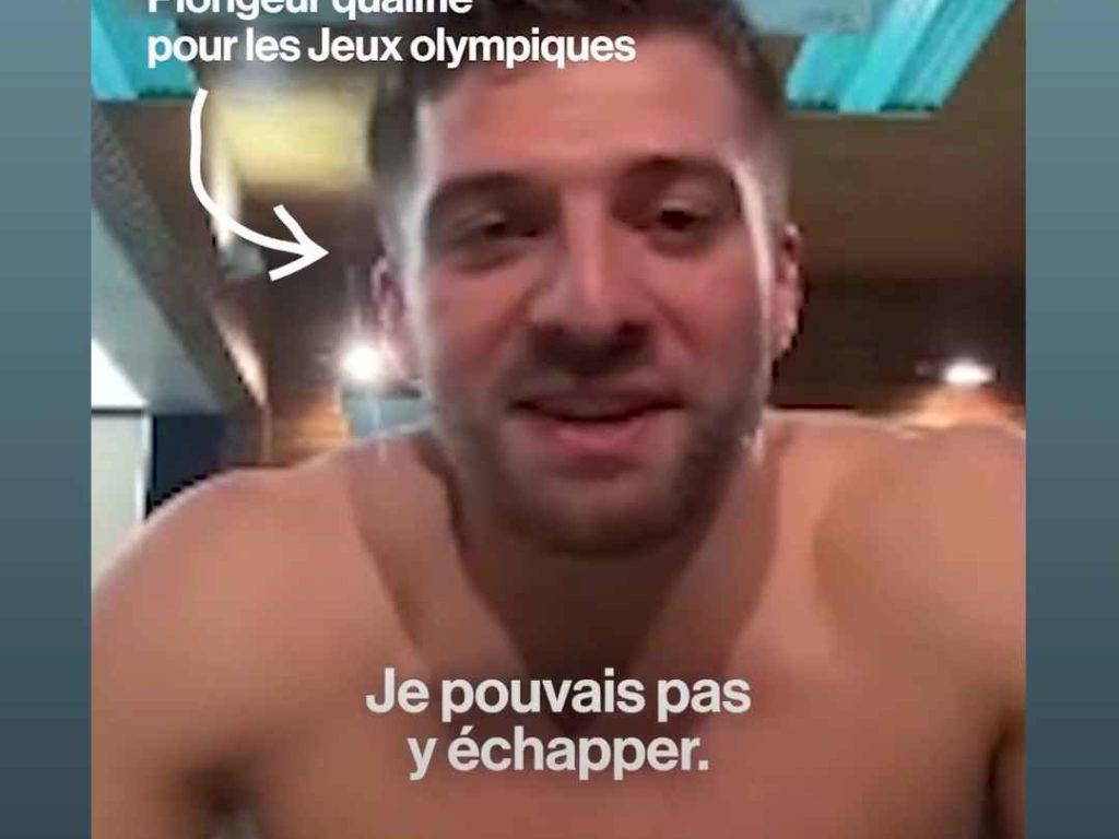 Der desaströse Auftritt des Olympiaspringers vor Macron: Peinliches Video