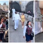 Bianca Censori wurde im Disneyland mit einem „Lätzchen“ zum Bedecken ihrer Brüste zensiert