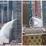New York, grattacielo inizia a "fare pipì": migliaia di litri d'acqua in strada