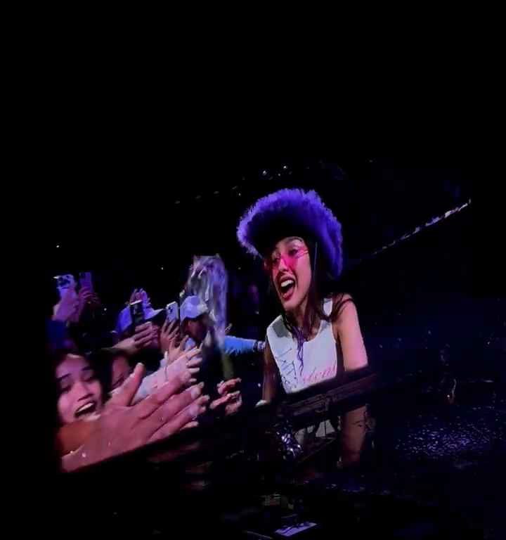 Olivia Rodrigo recibe un puñetazo en la cara por parte de un fan en el concierto