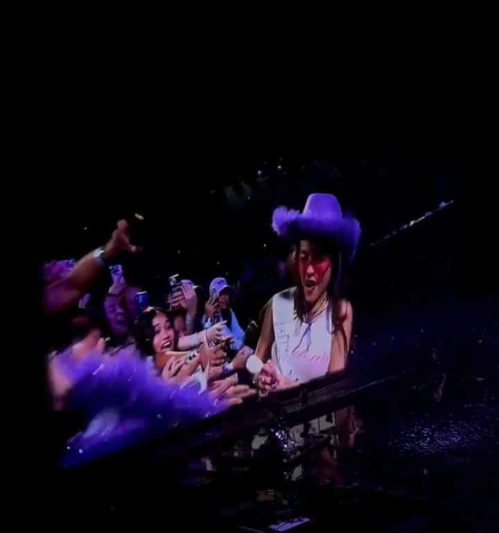 Olivia Rodrigo recibe un puñetazo en la cara por parte de un fan en el concierto