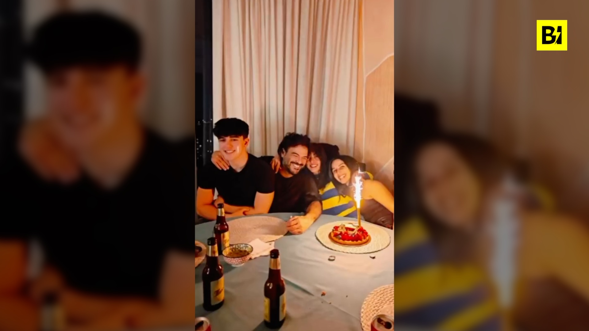 Ambra Angiolini e Francesco Renga, l’abbraccio alla festa…