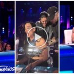 Katy Perry läuft Gefahr, im Live-Fernsehen ins Wanken zu geraten, aber sie lacht darüber