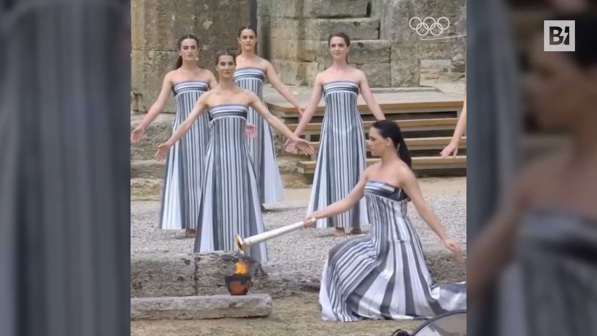 A Olimpia si illumina la torcia: al via…