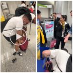 Destruye equipaje para evitar los recargos de Ryanair: aplausos en el aeropuerto