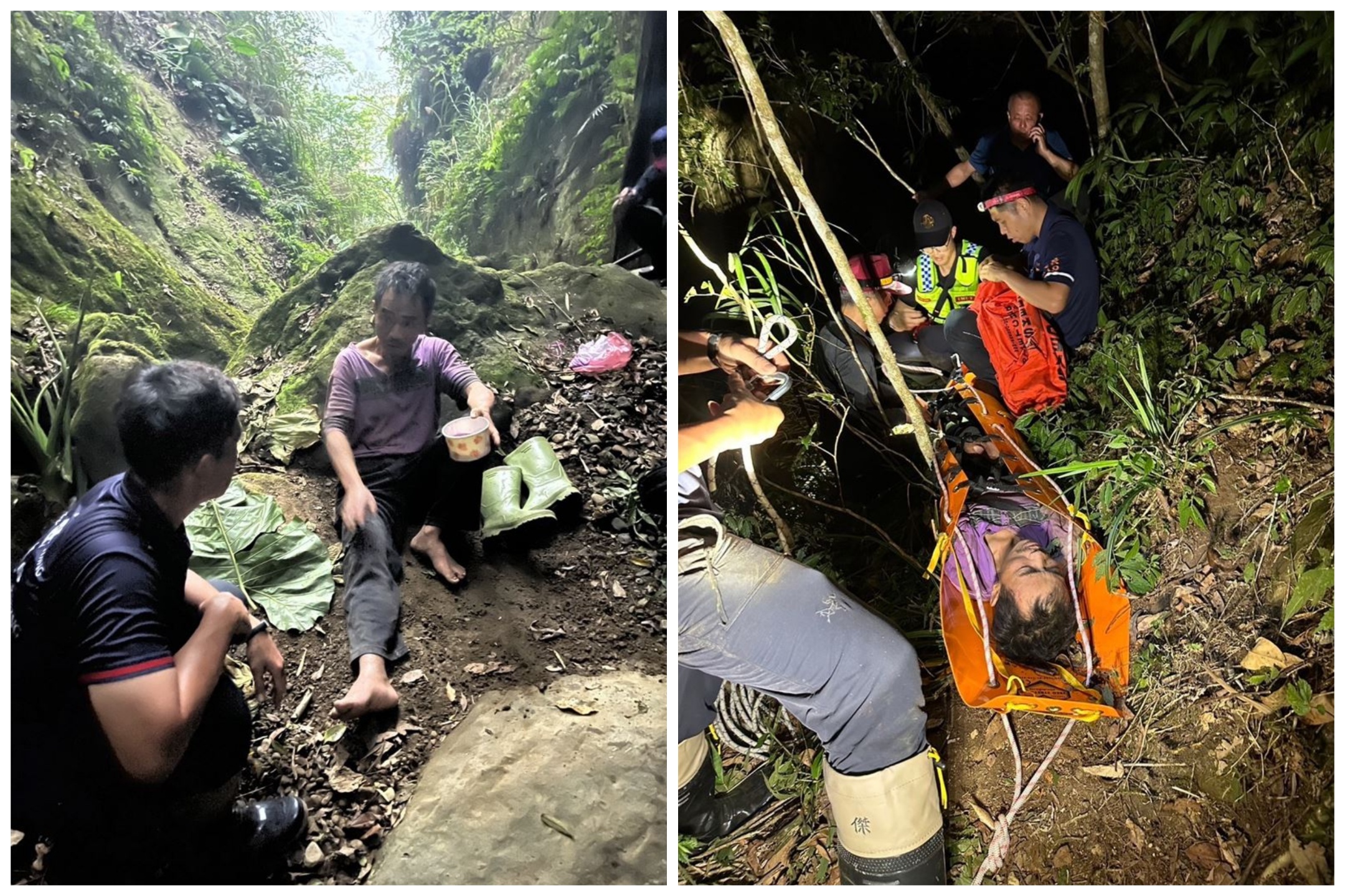 Excursionista atrapado en un acantilado, corta el suministro de agua a toda la ciudad y se salva