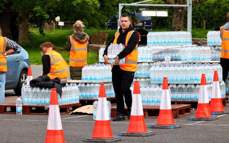 Verunreinigtes Wasser, explosionsartige Durchfallepidemie in einer ganzen Stadt