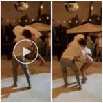 Boda de pesadilla: la novia se cae, tropieza y muestra el trasero a los invitados (y a las redes sociales)