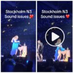 Problemas en el escenario para Taylor Swift y al final se queda en ropa interior