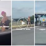 Chica desnuda en la autopista Florencia-Pisa: frenesí en las redes sociales