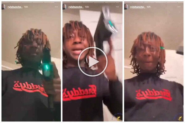 Un rappeur adolescent décède en direct sur les réseaux sociaux alors qu'il jouait avec un pistolet vidéo (1)