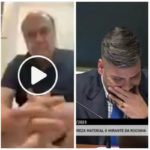 Ayuntamiento en línea, el ex alcalde se conecta sentado en el baño