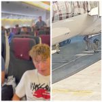 Avión sin aire acondicionado se convierte en horno: pasajeros obligados a desnudarse