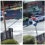 Cruza la calle y es atropellado por autos: impactante video