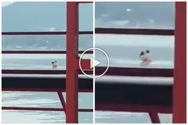 Un couple fait l'amour dans le barrage mais est filmé par des touristes. La vidéo devient virale