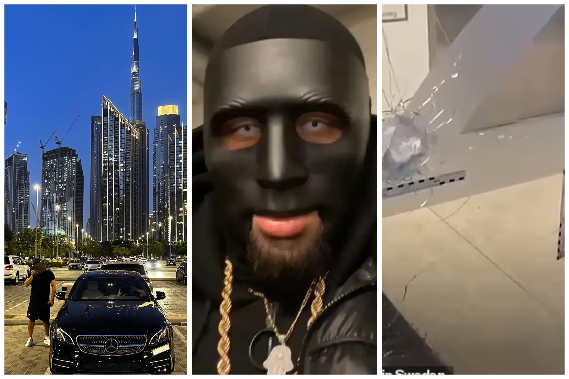 El rapero enmascarado C.Gambino asesinado en una emboscada dentro de un estacionamiento