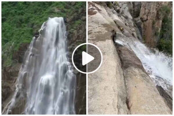 La cascada más alta y espectacular de China es falsa: video revela estafa