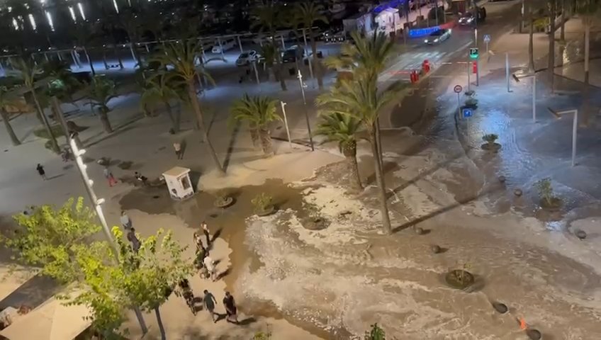 Météotsunami à Majorque, la mer envahit Puerto Alcudia : vidéos virales