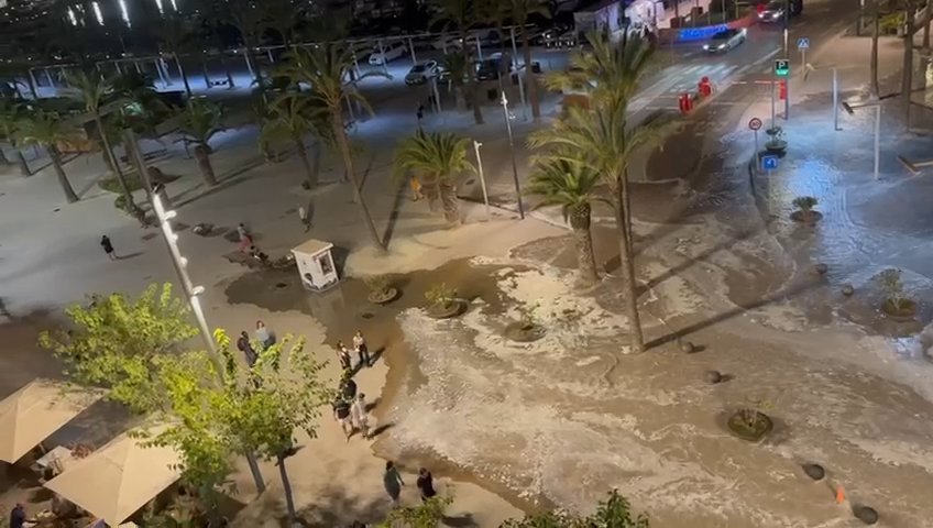 Météotsunami à Majorque, la mer envahit Puerto Alcudia : vidéos virales