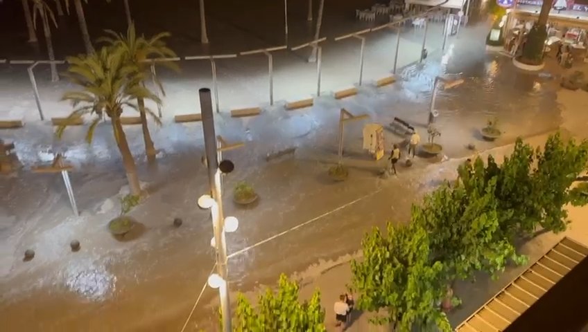 Météotsunami à Majorque, la mer envahit Puerto Alcudia : vidéos virales