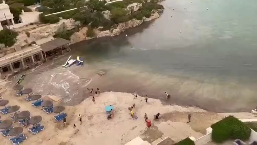 Météotsunami à Majorque, la mer envahit Puerto Alcudia : vidéos virales