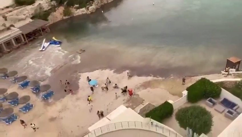 Météotsunami à Majorque, la mer envahit Puerto Alcudia : vidéos virales