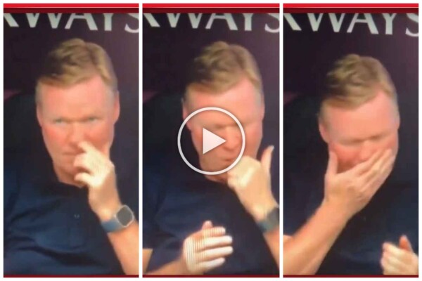 Horreur à l'Euro 2024, l'entraîneur Koeman se cure le nez puis mange des crottes de nez