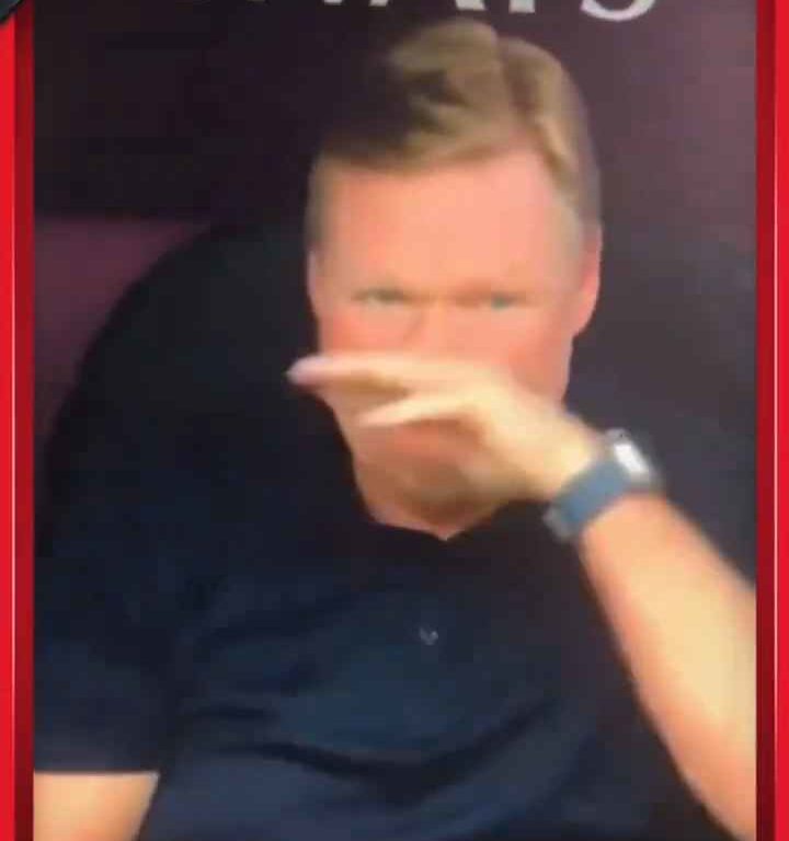 Horror bei der EM 2024, Trainer Koeman bohrt in der Nase und isst dann Popel