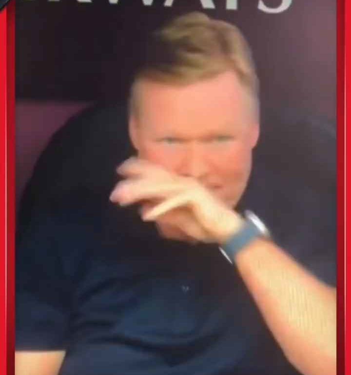 Horror bei der EM 2024, Trainer Koeman bohrt in der Nase und isst dann Popel