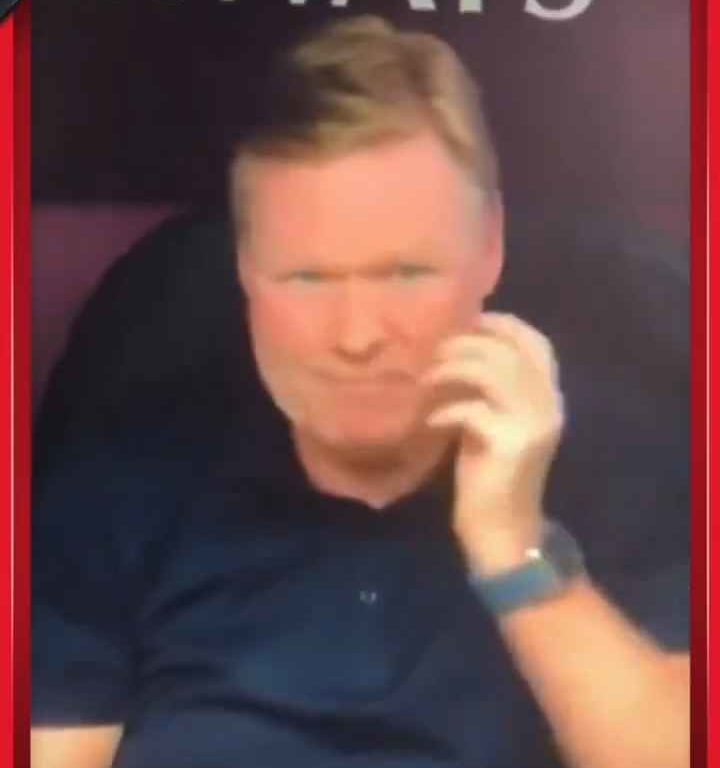 Horror bei der EM 2024, Trainer Koeman bohrt in der Nase und isst dann Popel