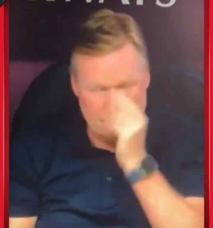 Horror bei der EM 2024, Trainer Koeman bohrt in der Nase und isst dann Popel