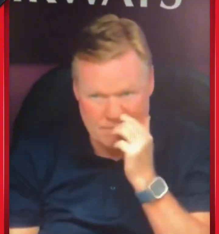 Horror bei der EM 2024, Trainer Koeman bohrt in der Nase und isst dann Popel