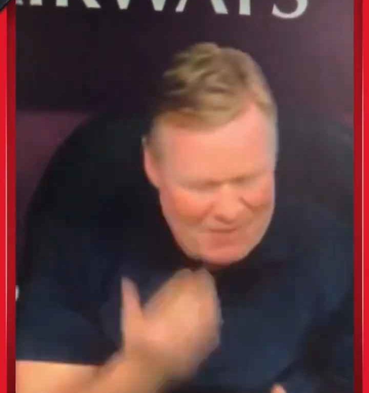 Horror bei der EM 2024, Trainer Koeman bohrt in der Nase und isst dann Popel