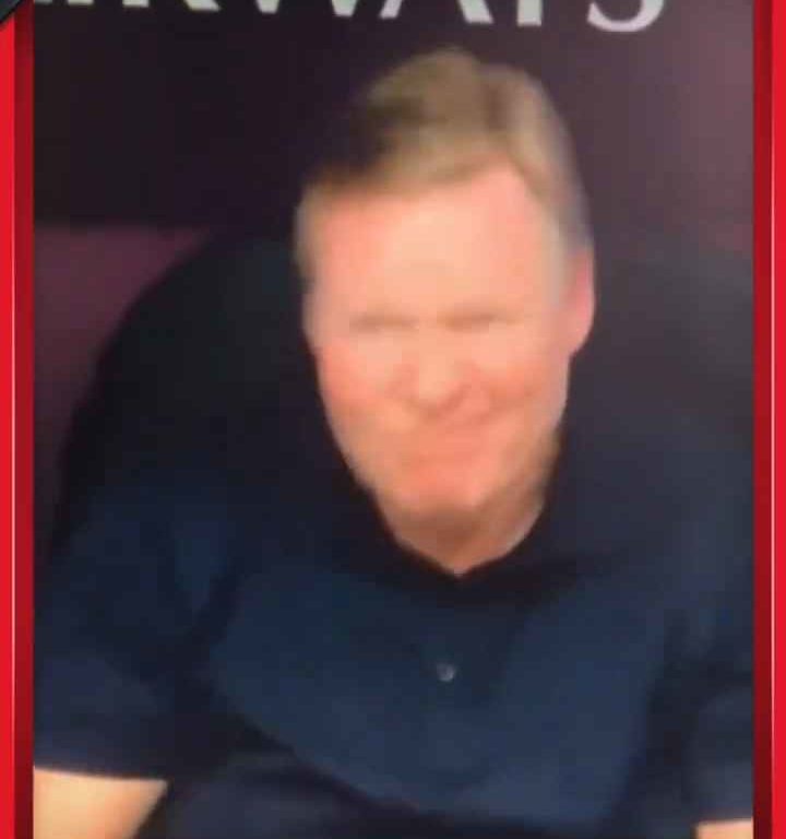 Horror bei der EM 2024, Trainer Koeman bohrt in der Nase und isst dann Popel