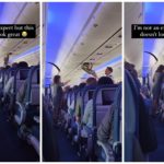 Miedo en un Boeing: el techo se desprende sobre los pasajeros durante el aterrizaje