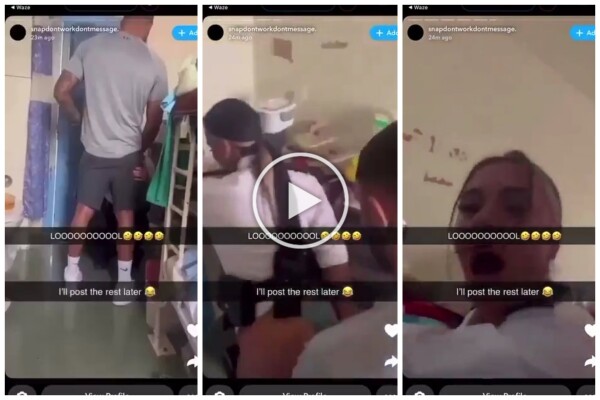 Escándalo en prisión, mujer policía hace el amor con presos en video viral