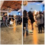 Novia se incendia durante ceremonia, la apagan con baldes: hay video