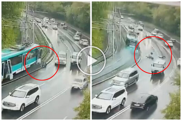 Tram fuori controllo si schianta: passeggeri sbalzati fuori, video shock