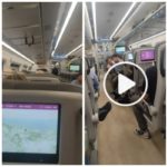 Turbulencias impactantes para los pasajeros, pero es un tren, no un avión: he aquí por qué