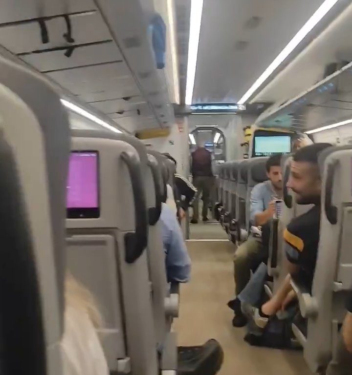 Turbolenze shock per i passeggeri, ma è un treno non un aereo: ecco perché