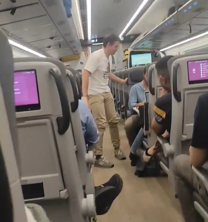 Turbolenze shock per i passeggeri, ma è un treno non un aereo: ecco perché