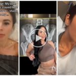 Un juego para adultos "desaparecido" en el cuerpo: dura actriz dramática primera cita