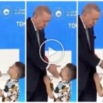 Erdogan abofetea a un niño: tormenta en línea pero hay una explicación