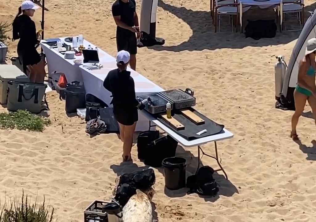 Festa illegale con barbecue di ricconi su spiaggia protetta in Sardegna: arriva la polizia