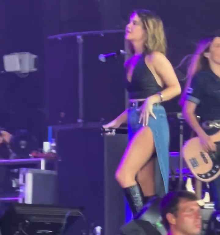 Gaffe sur scène pour Maren Morris, elle chante sans culotte et sa vidéo devient virale