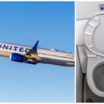 diarrea del pasajero del avión aterrizaje