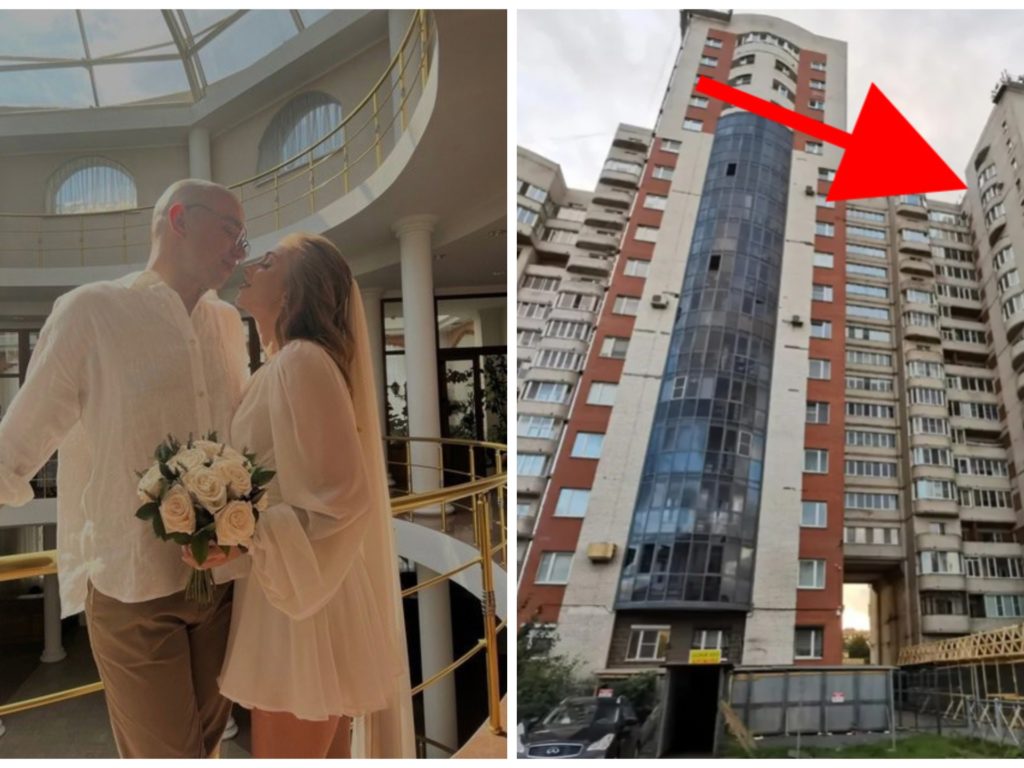 Nackte Braut stürzt in mysteriöser Hochzeitsnacht vom Balkon im 15. Stock