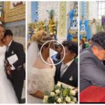 Novio borracho en el altar, novia avergonzada: video de la boda se vuelve viral