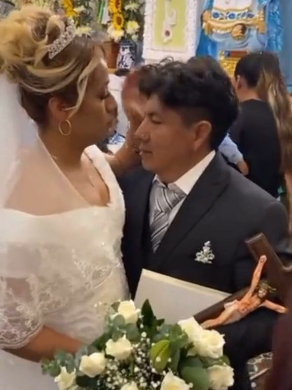 Novio borracho en el altar, novia avergonzada: video de la boda se vuelve viral