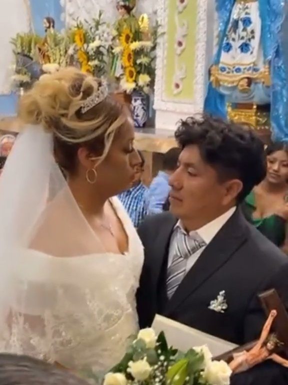 Novio borracho en el altar, novia avergonzada: video de la boda se vuelve viral